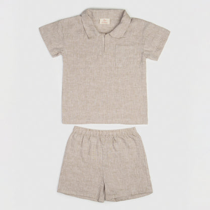 The Classic Linen Set Natural