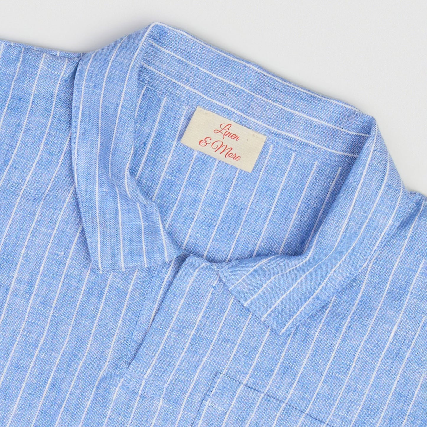 The Classic Linen Set Blue & White Stripe