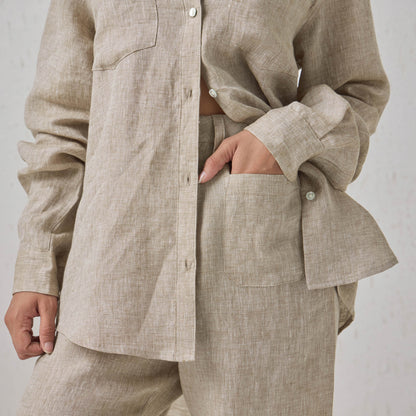 The Classic Linen Pants Natural