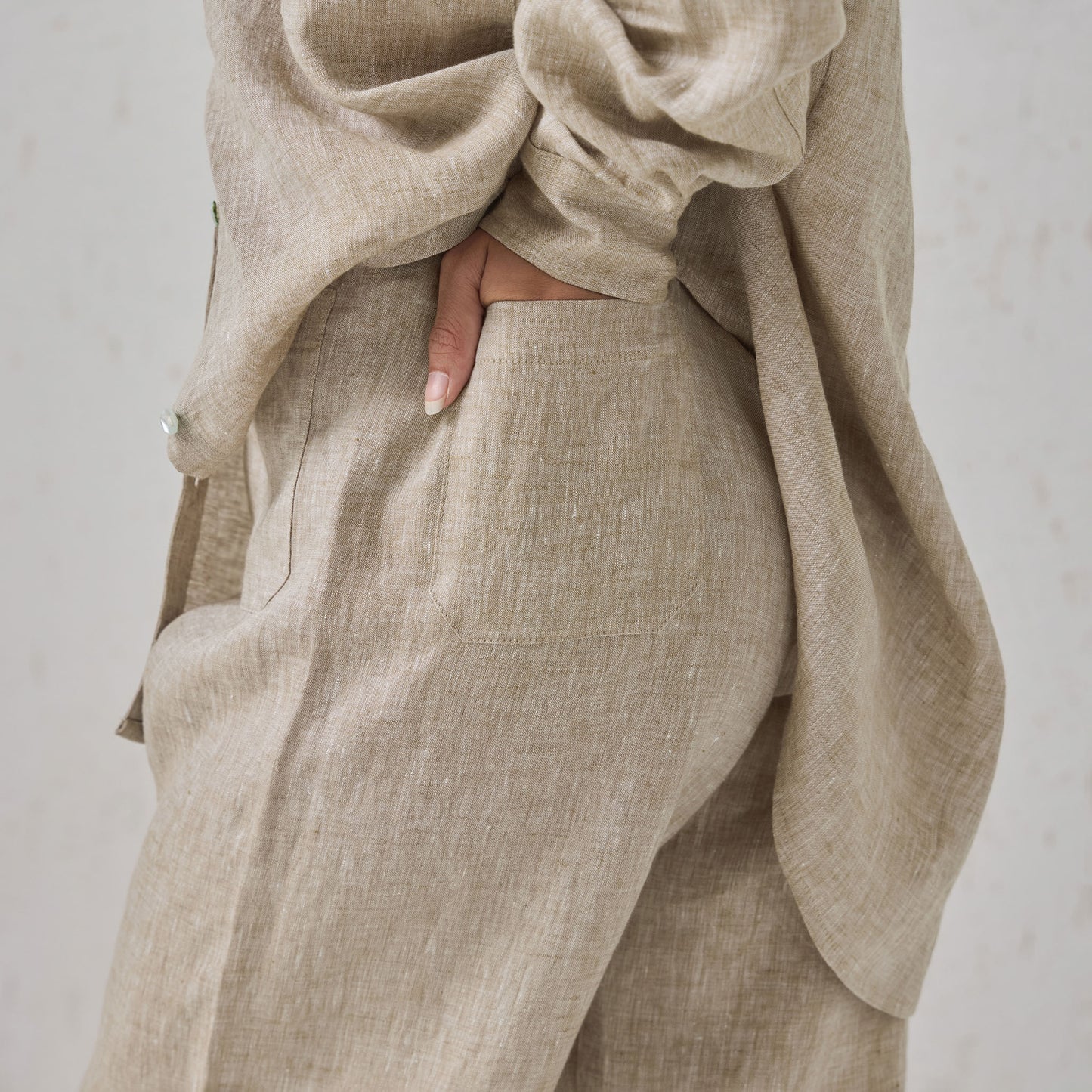 The Classic Linen Pants Natural