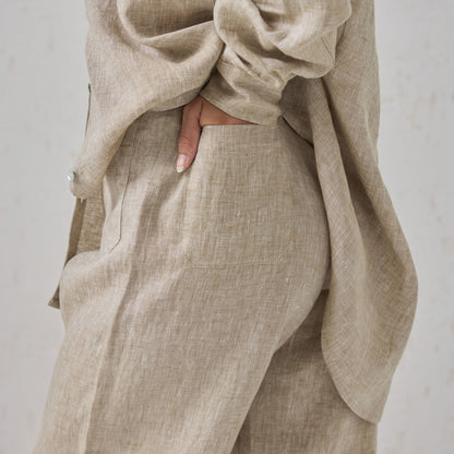 The Classic Linen Pants Natural