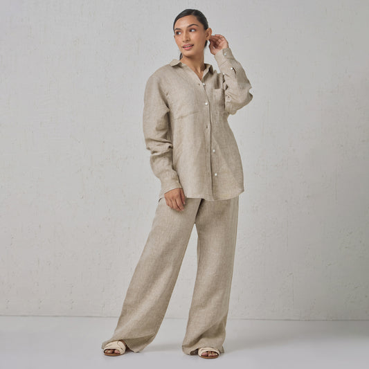 The Classic Linen Pants Natural