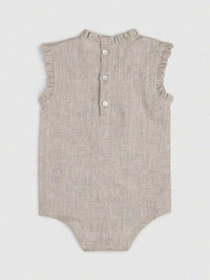 The Classic Romper Natural