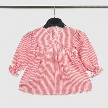 The Classic Stripe Dress - Red & White Stripe
