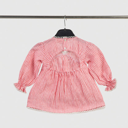 The Classic Stripe Dress - Red & White Stripe