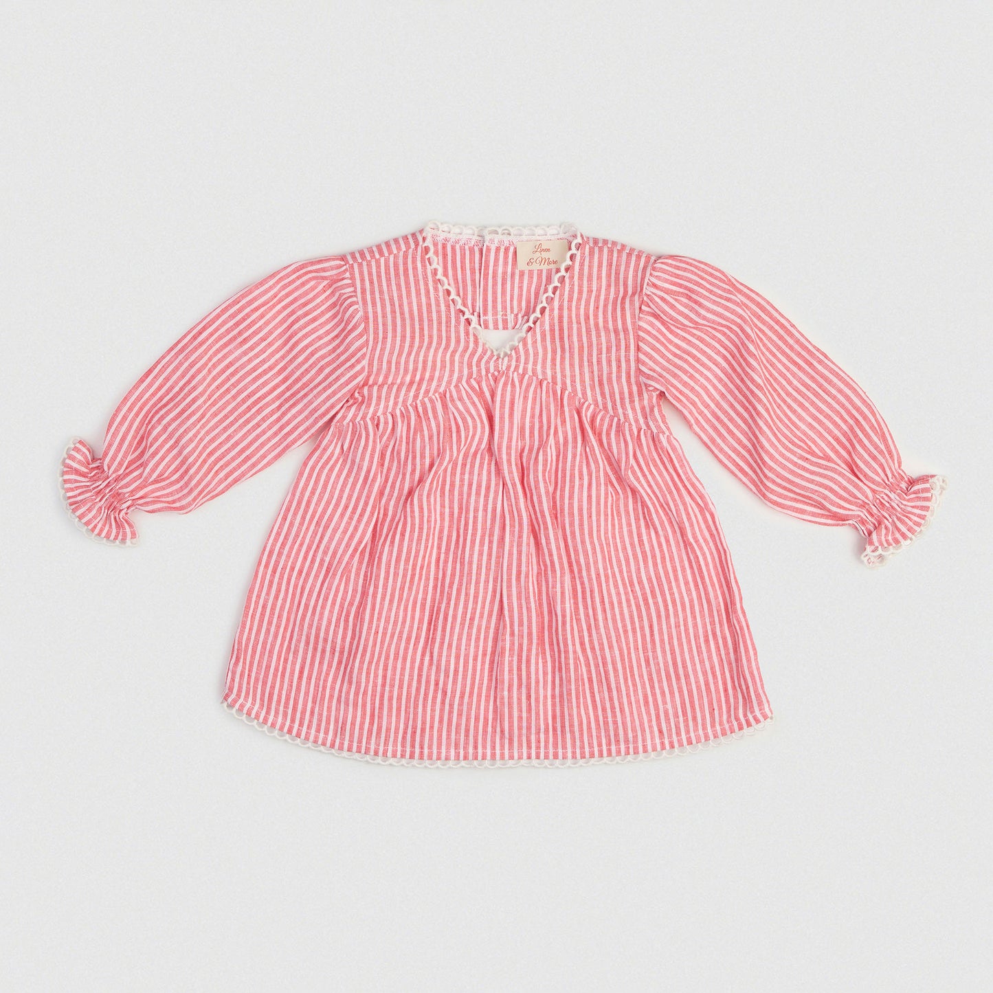 The Classic Stripe Dress - Red & White Stripe