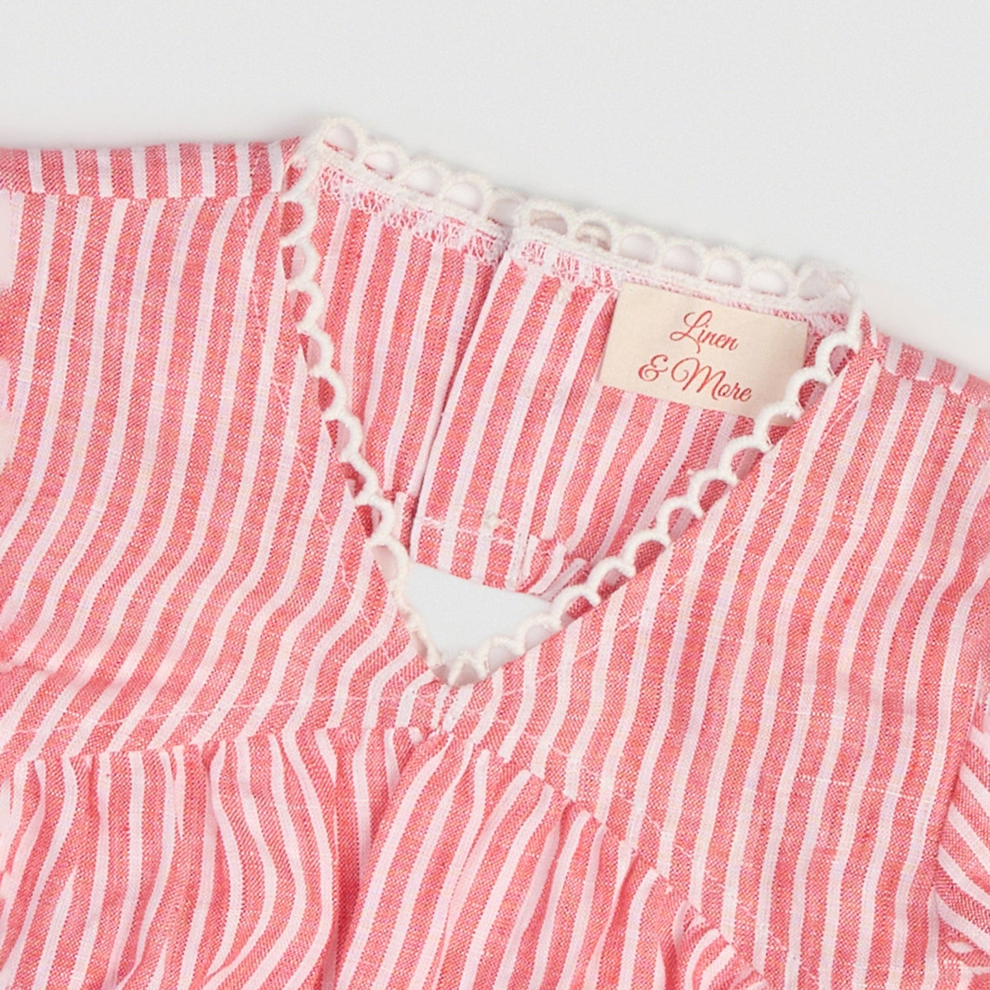 The Classic Stripe Dress - Red & White Stripe
