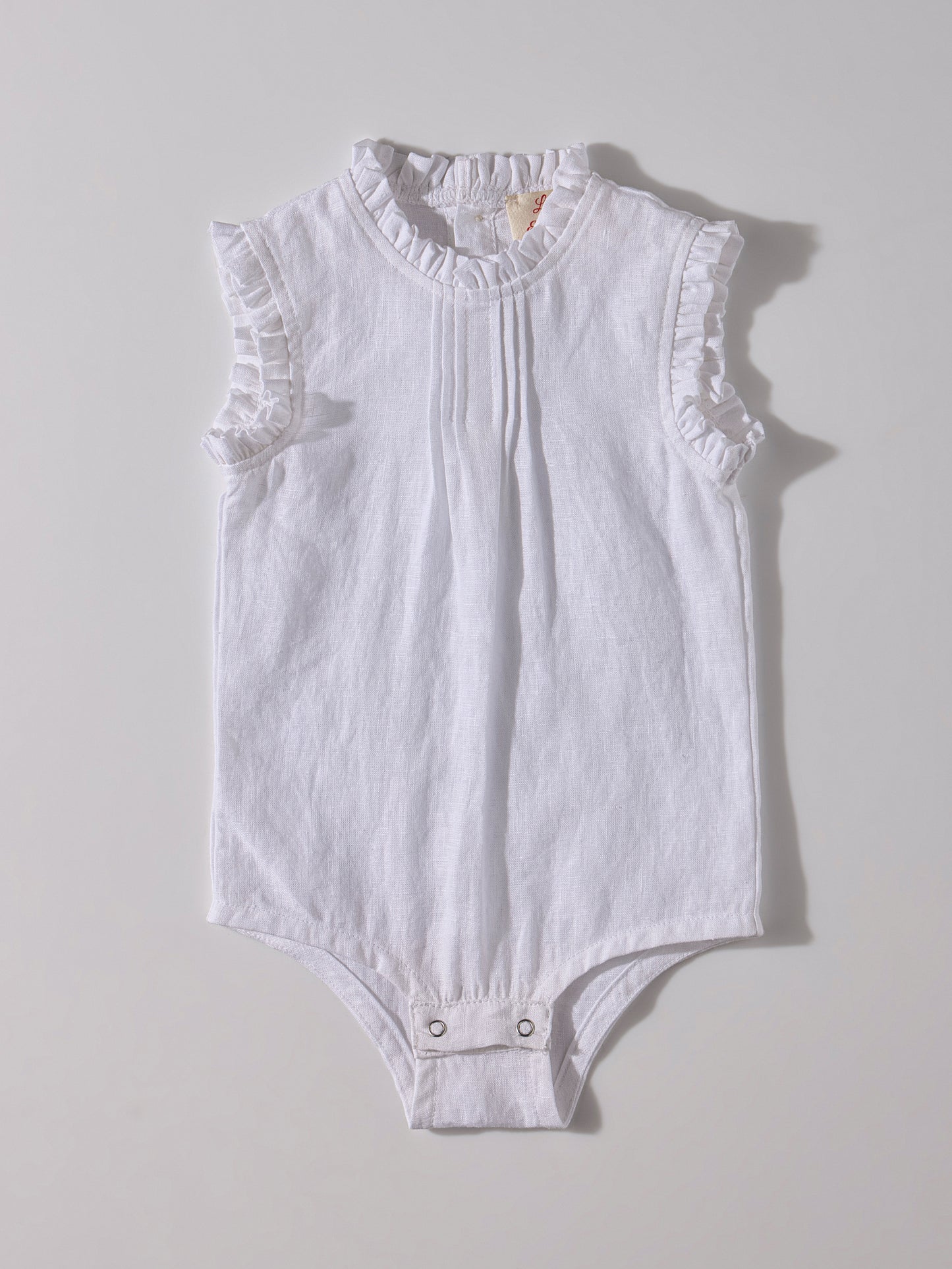 The Classic Romper White