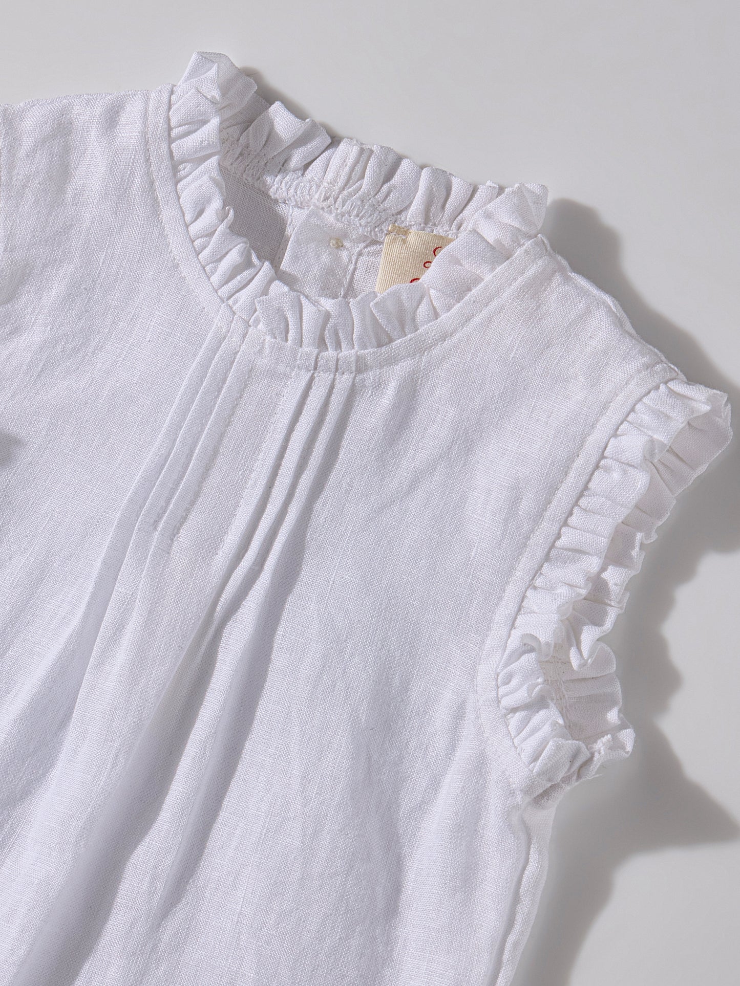 The Classic Romper White