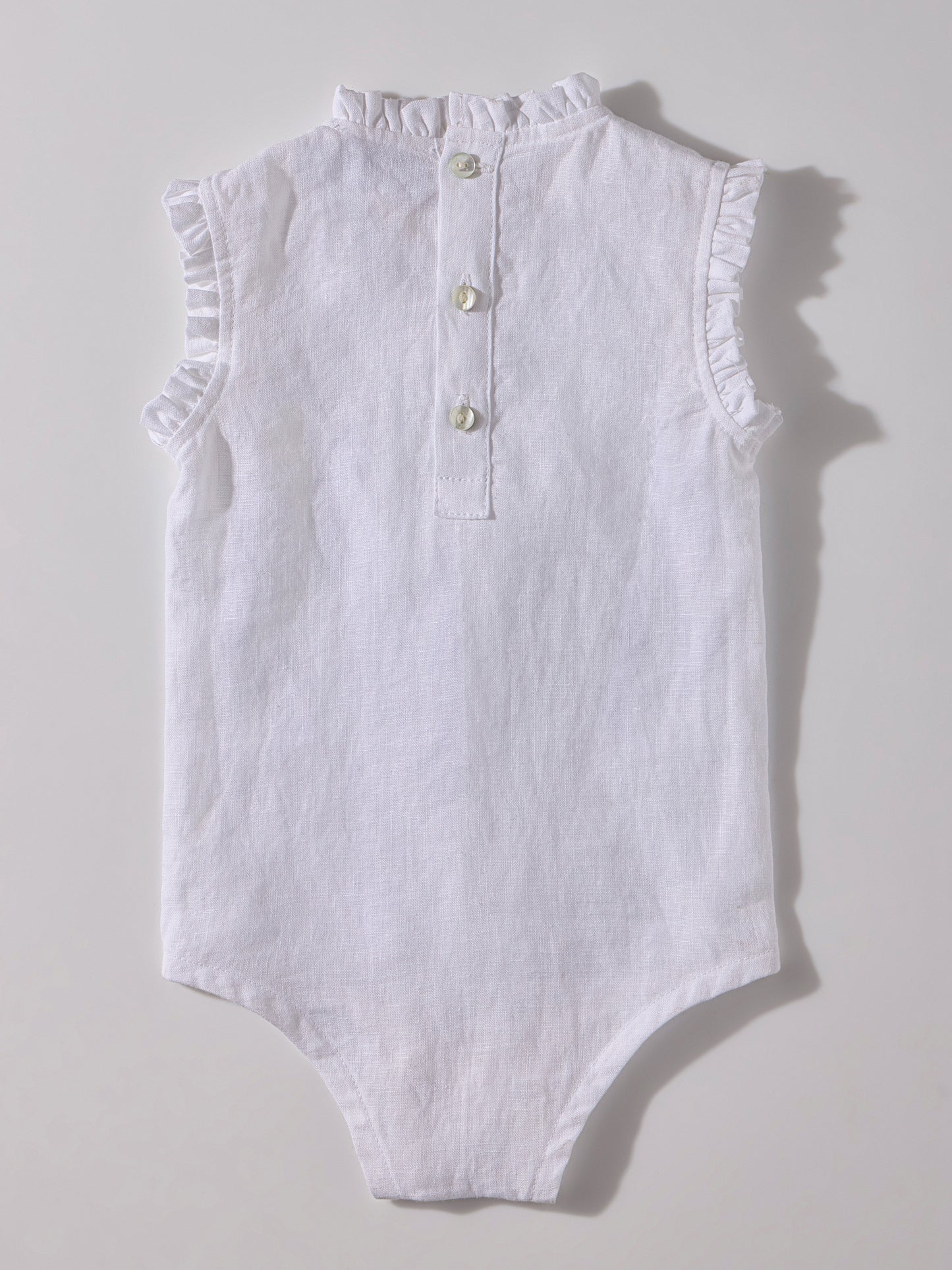 The Classic Romper White
