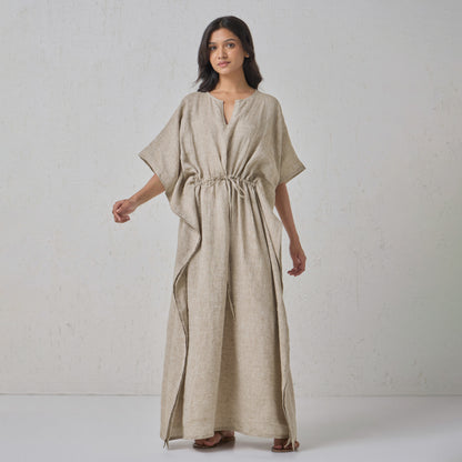 The Linen Kaftaan Natural