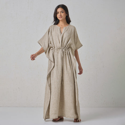 The Linen Kaftaan Natural