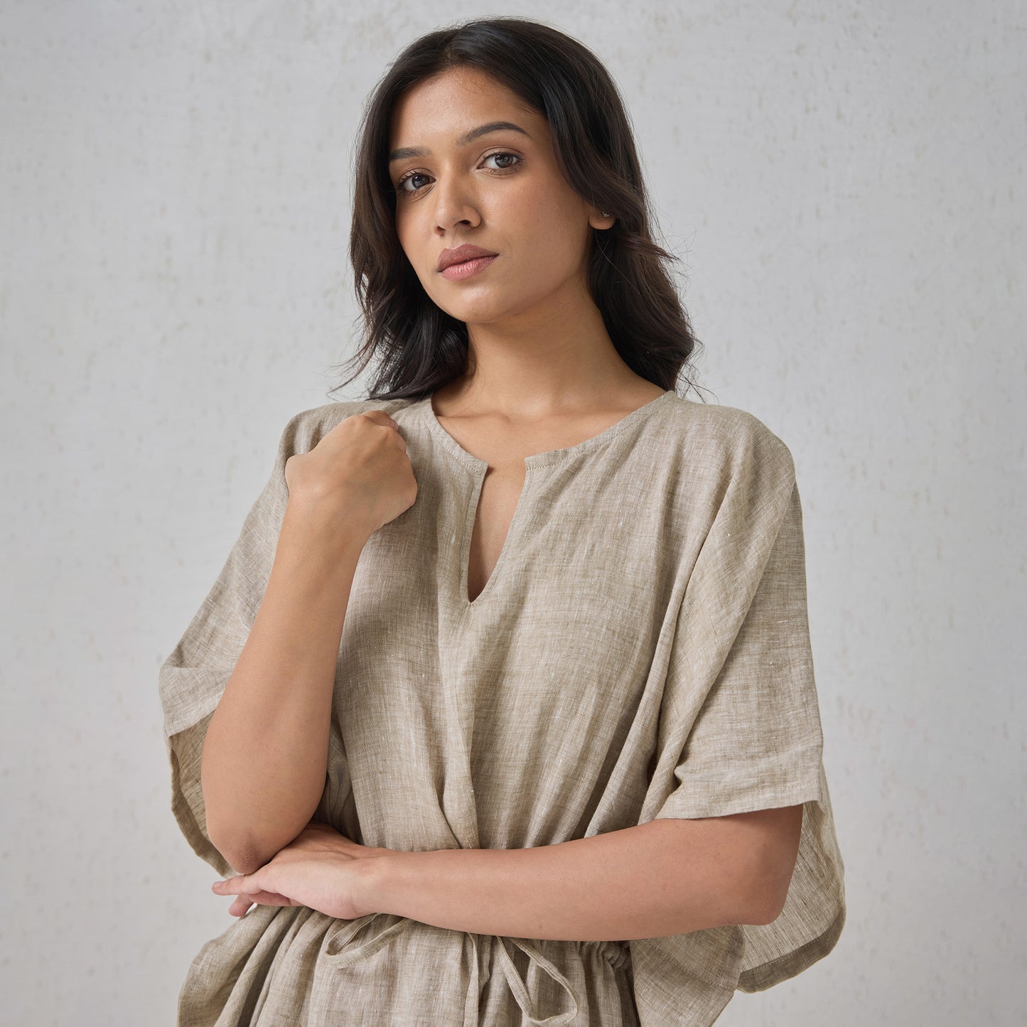 The Linen Kaftaan Natural