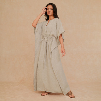 The Linen Kaftaan Natural