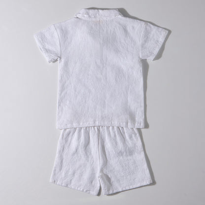 The Classic Linen Set White