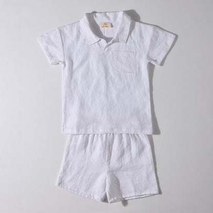The Classic Linen Set White