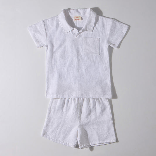 The Classic Linen Set White
