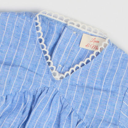 The Classic Stripe Dress - Blue & White Stripe