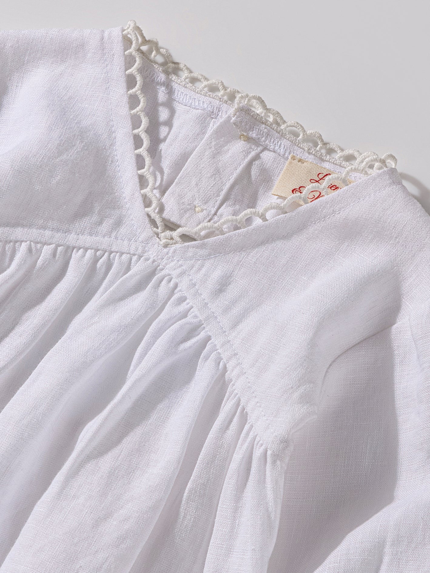 The Long-Sleeve Romper White